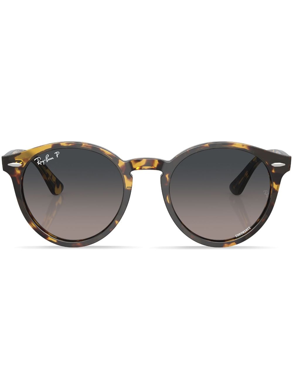 Ray-Ban Larry round-frame sunglasses - Brown von Ray-Ban