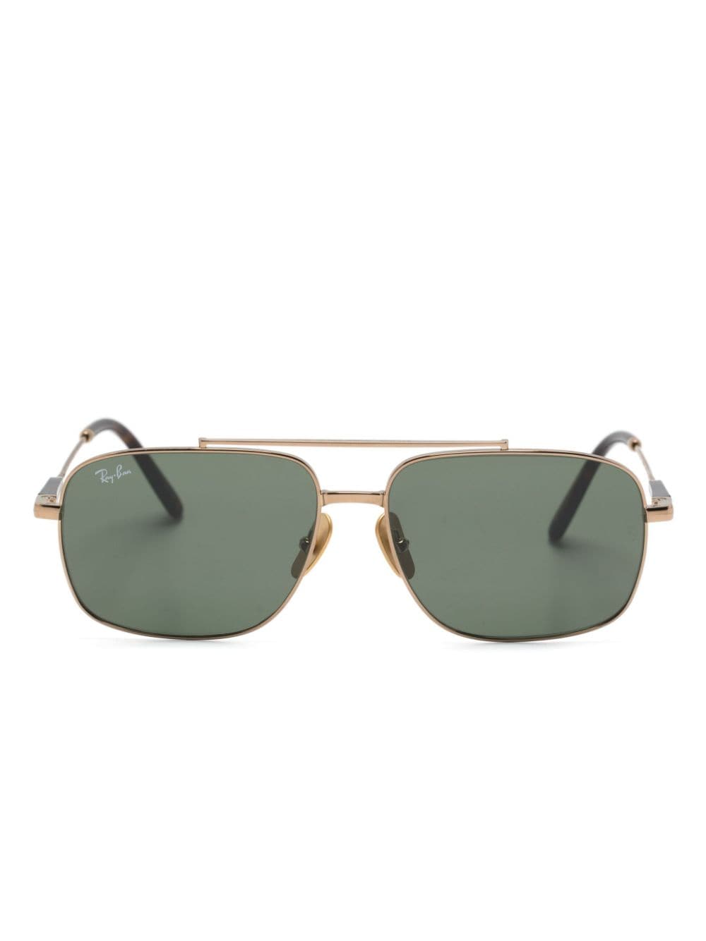 Ray-Ban Michael square-frame sunglasses - Gold von Ray-Ban