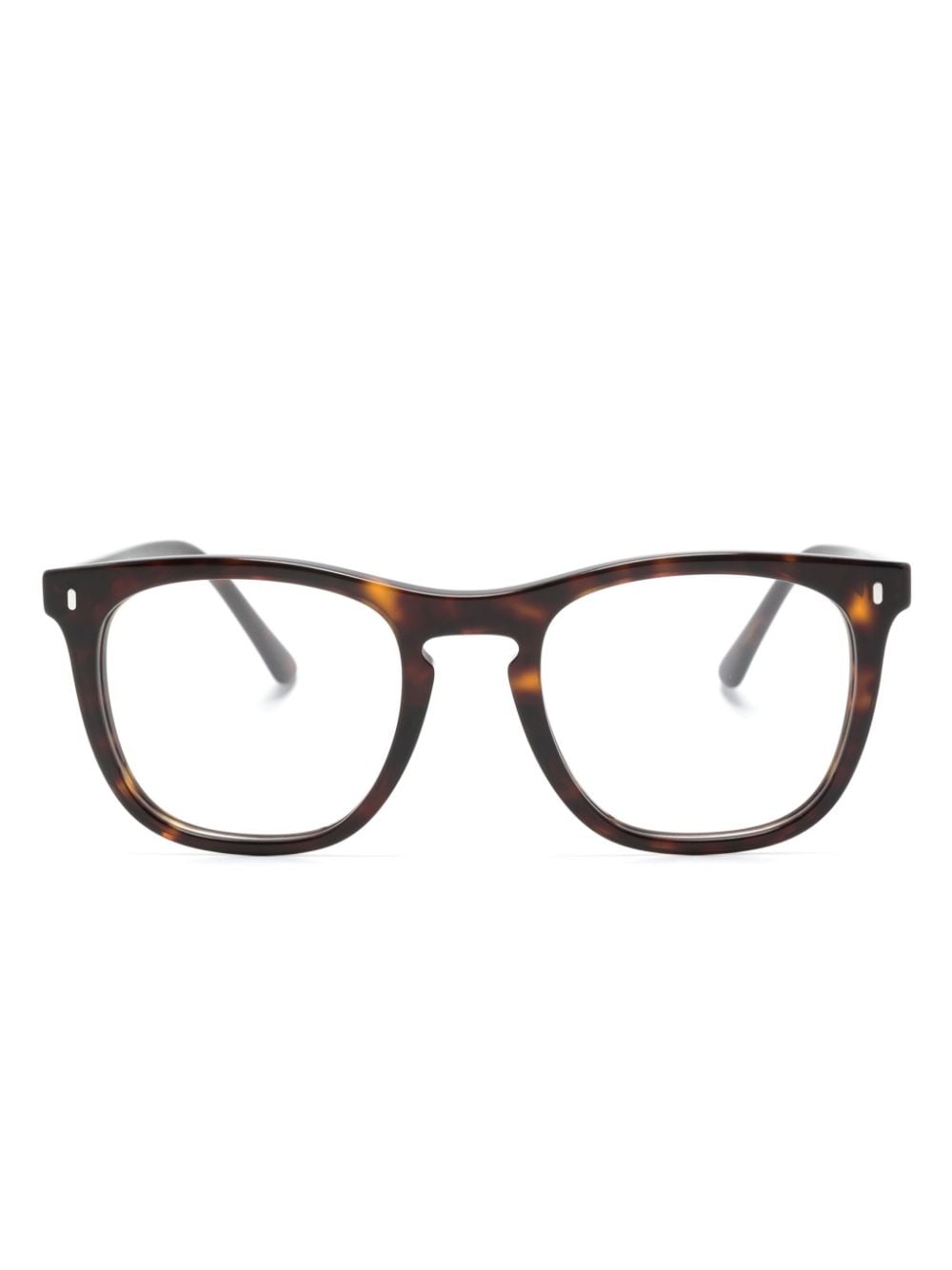 Ray-Ban RB2210V square-frame glasses - Brown von Ray-Ban