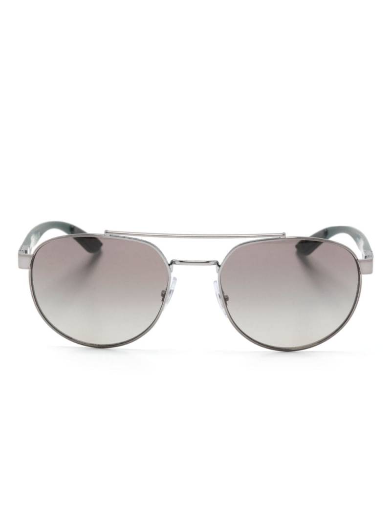 Ray-Ban RB3736 aviator-frame sunglasses - Silver von Ray-Ban