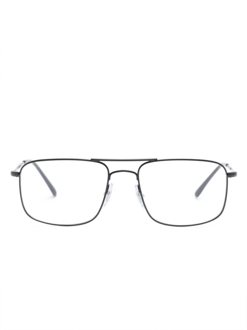 Ray-Ban RB6434 square-frame glasses - Black von Ray-Ban