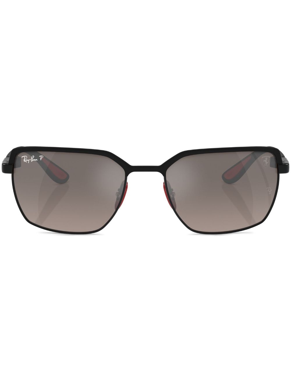 Ray-Ban Scuderia Ferrari Collection square-frame sunglasses - Black von Ray-Ban