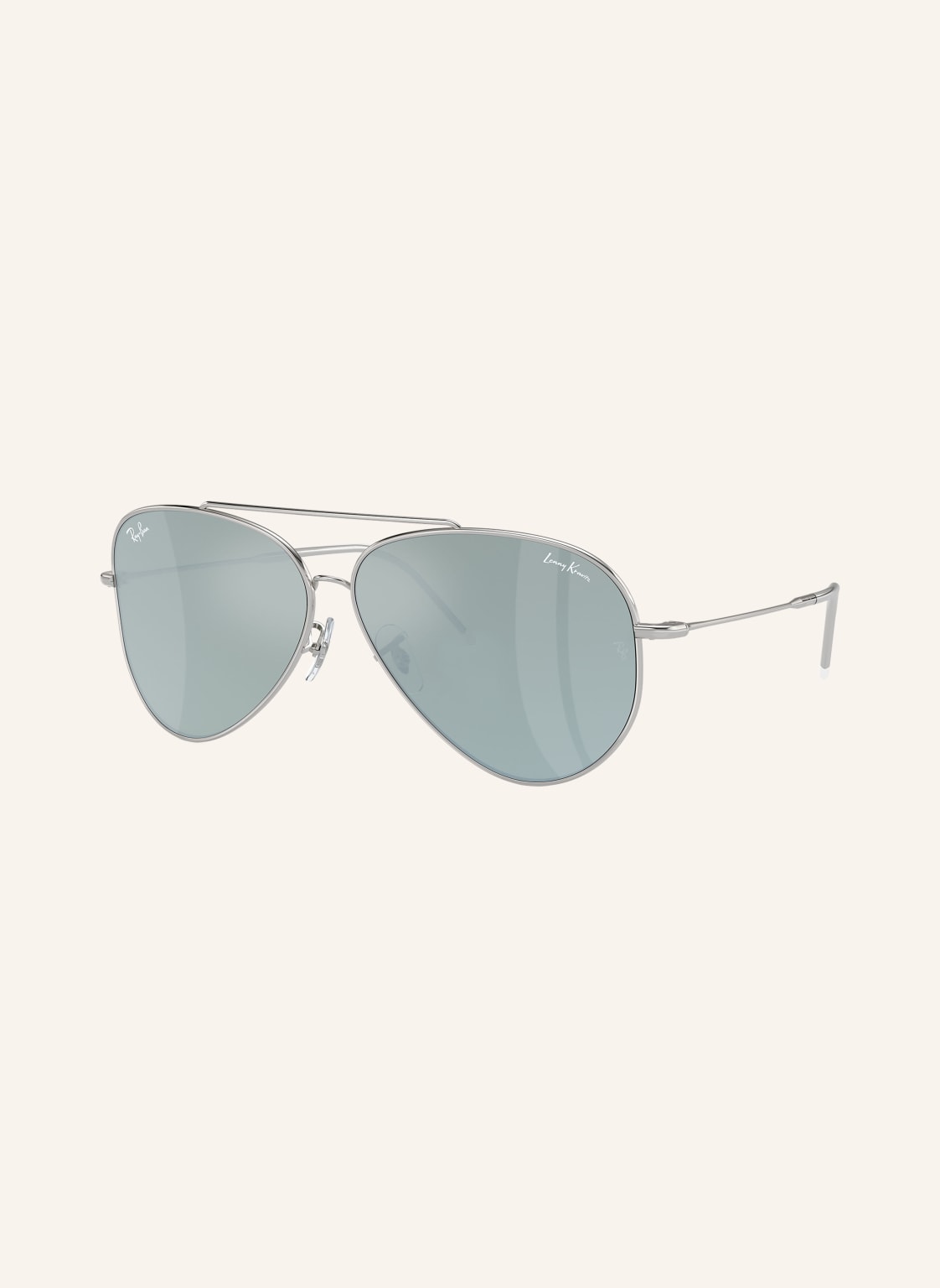 Ray-Ban Sonnenbrille Aviator Reverse silber von Ray-Ban