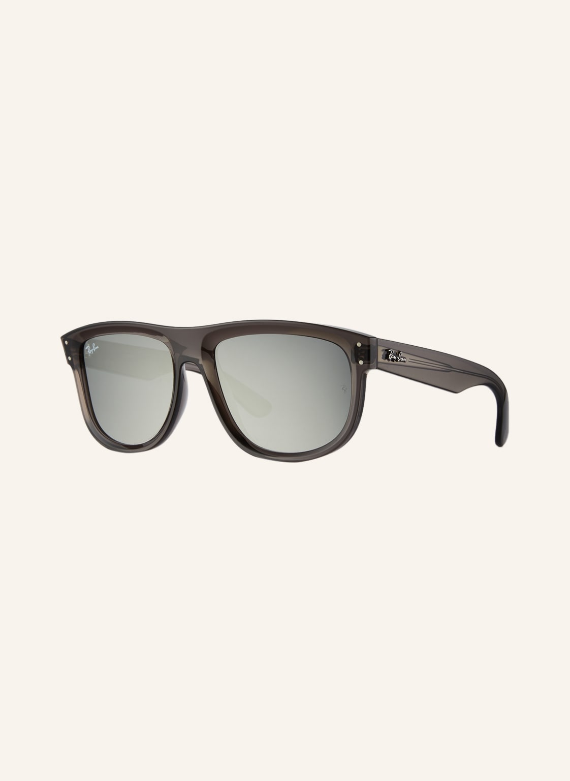 Ray-Ban Sonnenbrille Boyfriend Reverse grau von Ray-Ban