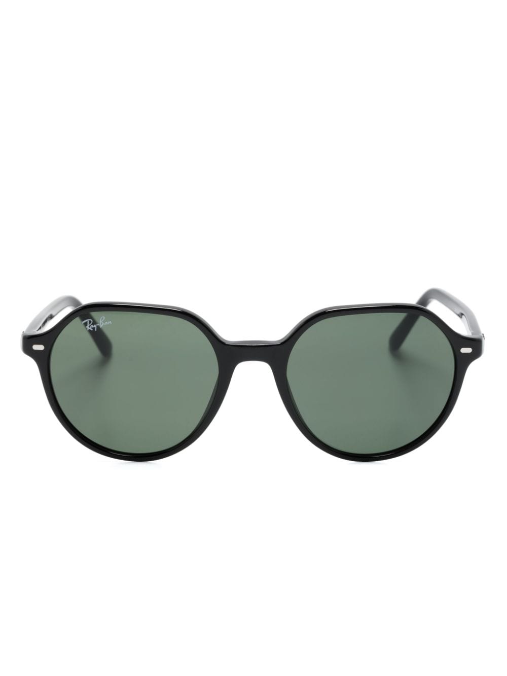 Ray-Ban Thalia round-frame sunglasses - Black von Ray-Ban