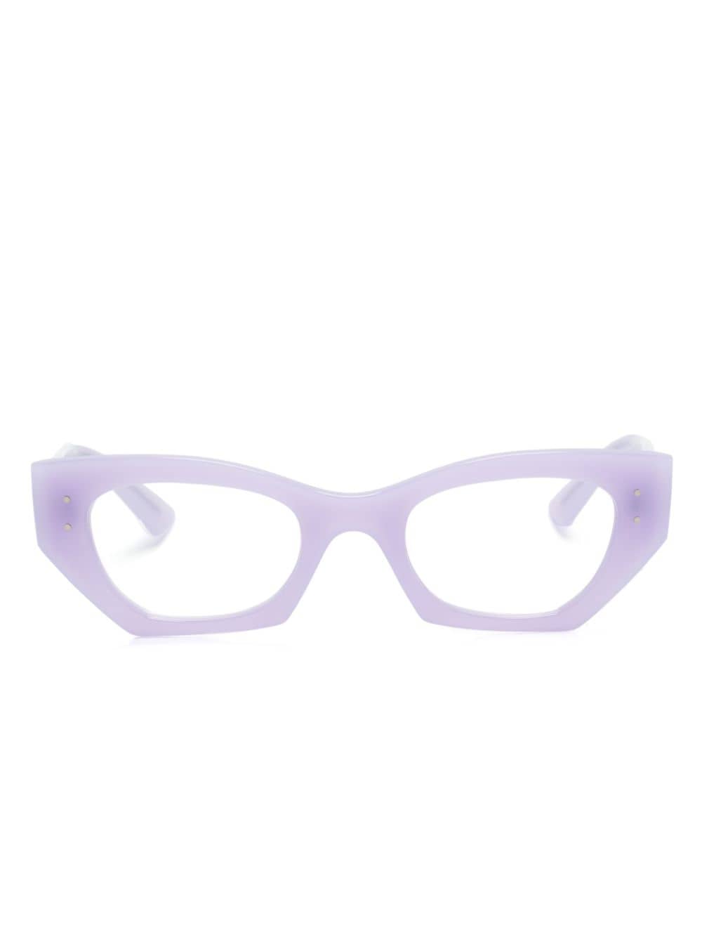 Ray-Ban Zena Optics Bio-Based cat-eye glasses - Purple von Ray-Ban
