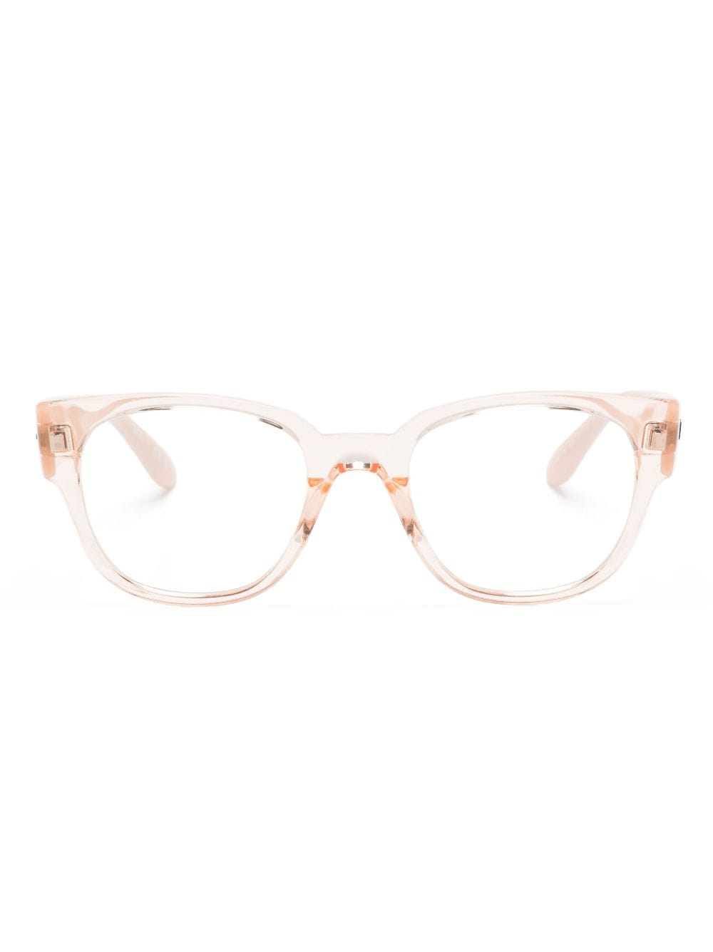 Ray-Ban logo-plaque glasses - Pink von Ray-Ban