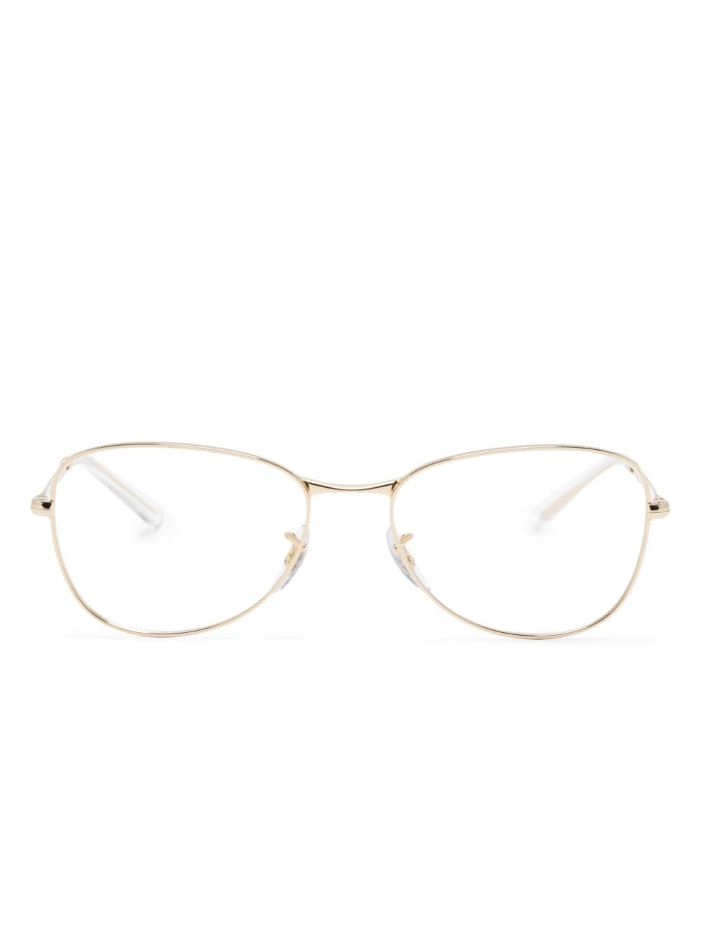 Ray-Ban pilot-frame glasses - Gold von Ray-Ban