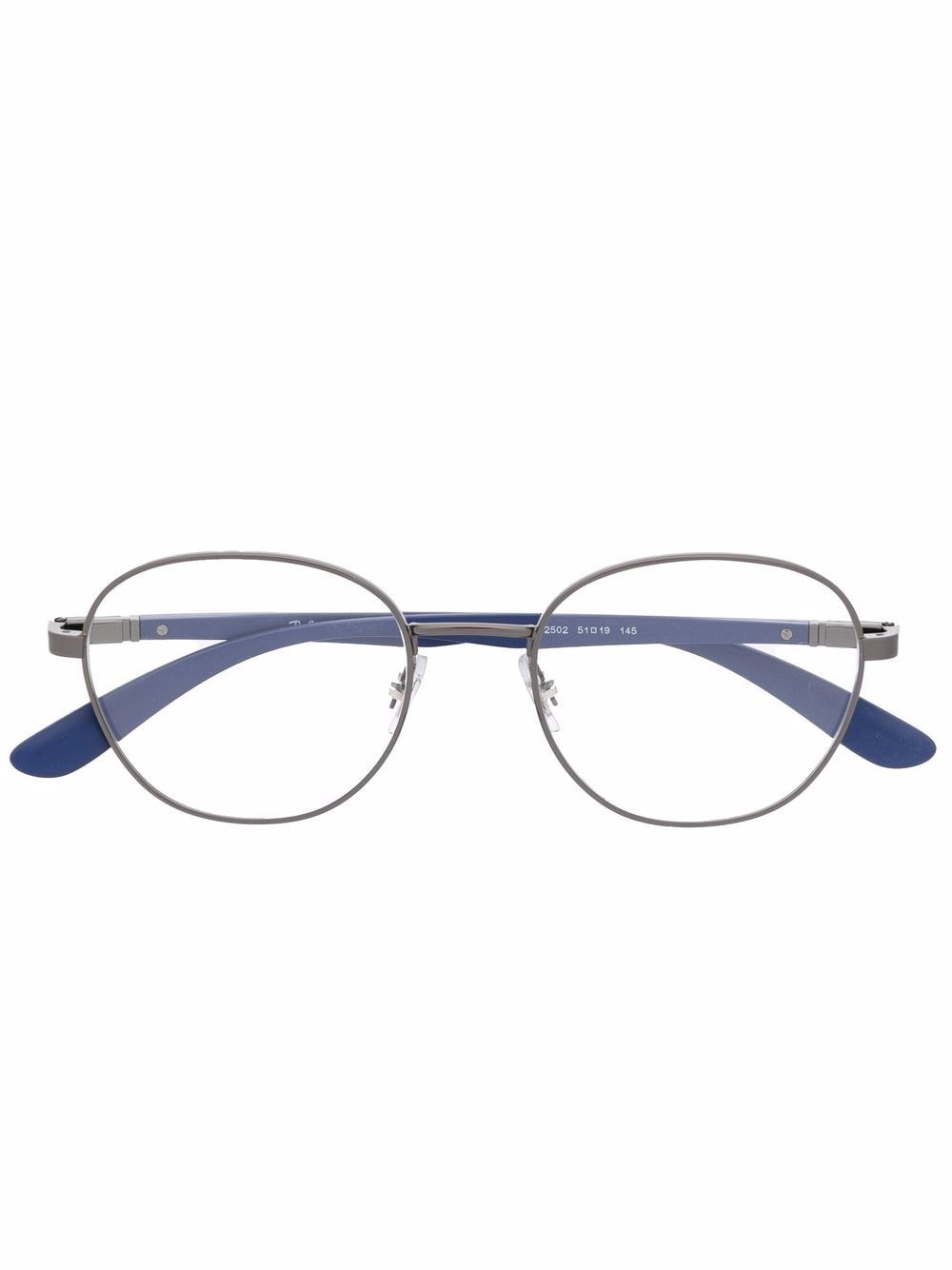 Ray-Ban round-frame optical glasses - Blue von Ray-Ban