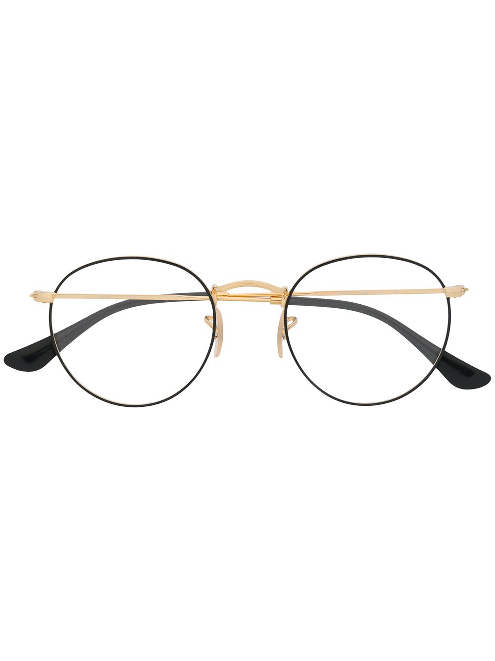 Ray-Ban round framed glasses - Gold von Ray-Ban