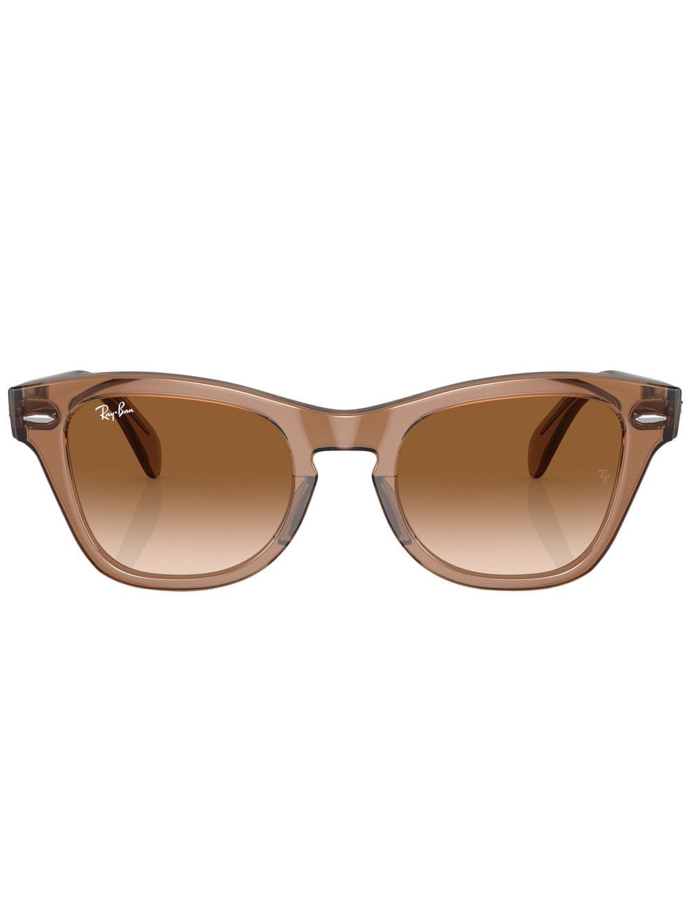 Ray-Ban square-frame gradient-lens sunglasses - Brown von Ray-Ban