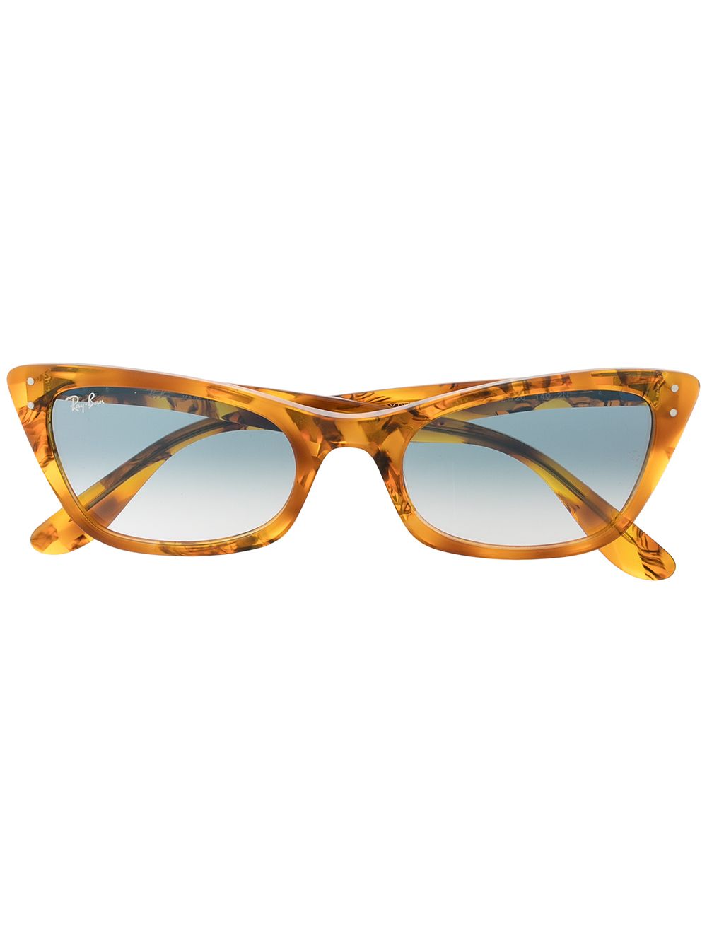 Ray-Ban Lady Burbank cat-eye sunglasses - Orange von Ray-Ban