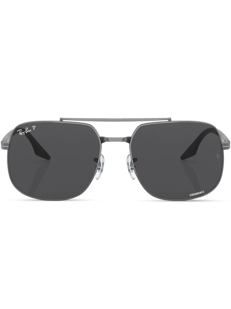 Ray-Ban square-frame sunglasses - Grey von Ray-Ban