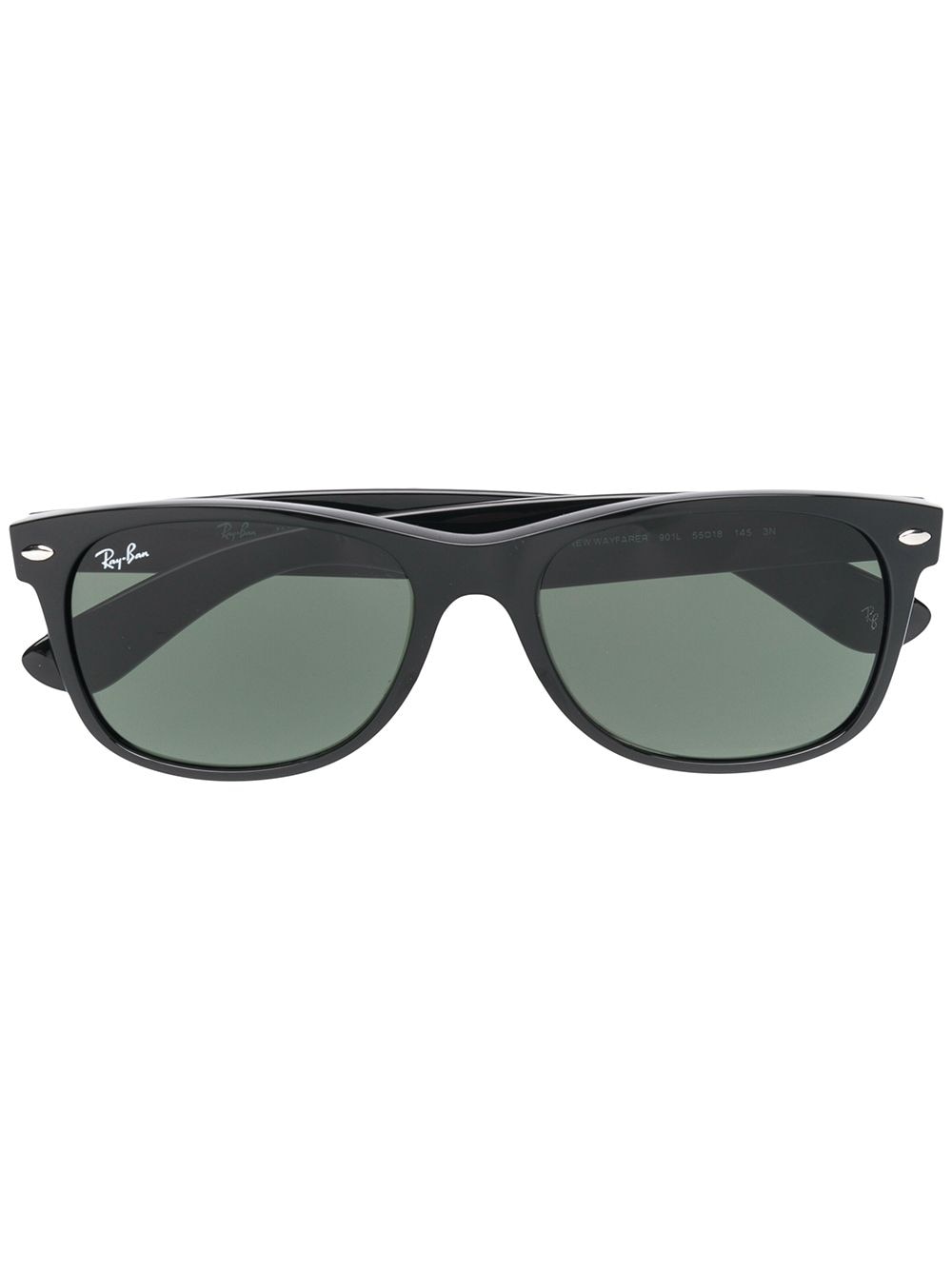 Ray-Ban square framed sunglasses - Black von Ray-Ban