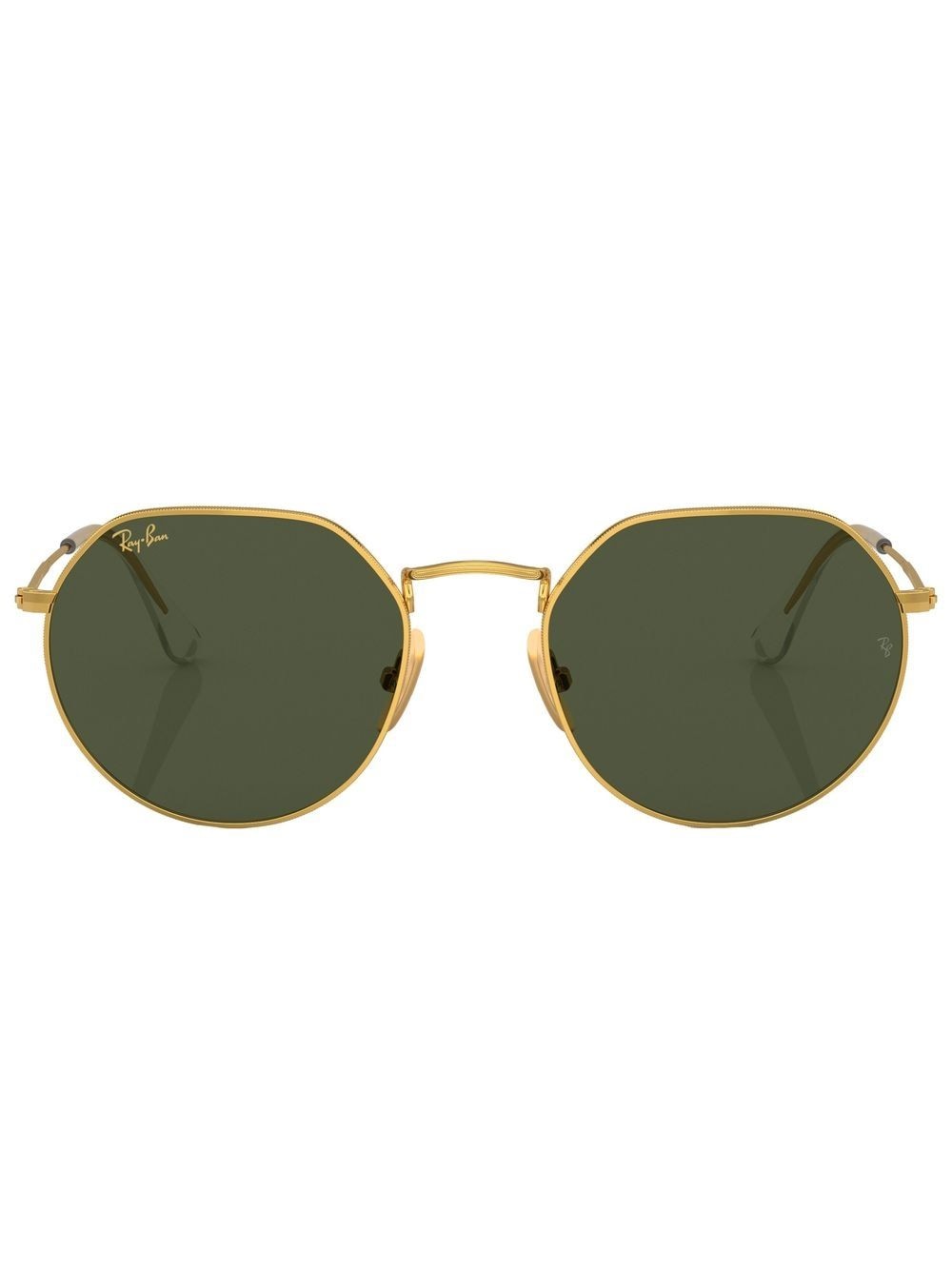 Ray-Ban tinted geometric-frame sunglasses - Gold von Ray-Ban