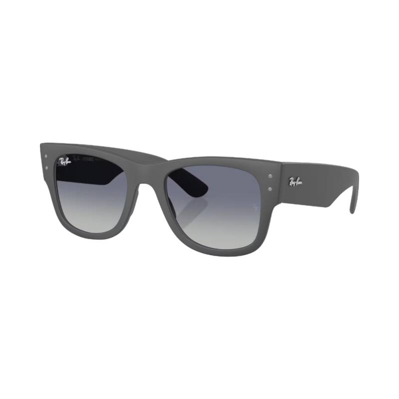 Ray-Ban MEGA WAYFARER LITEFORCE RB4840S sandgrau / grau, blau S von RayBan