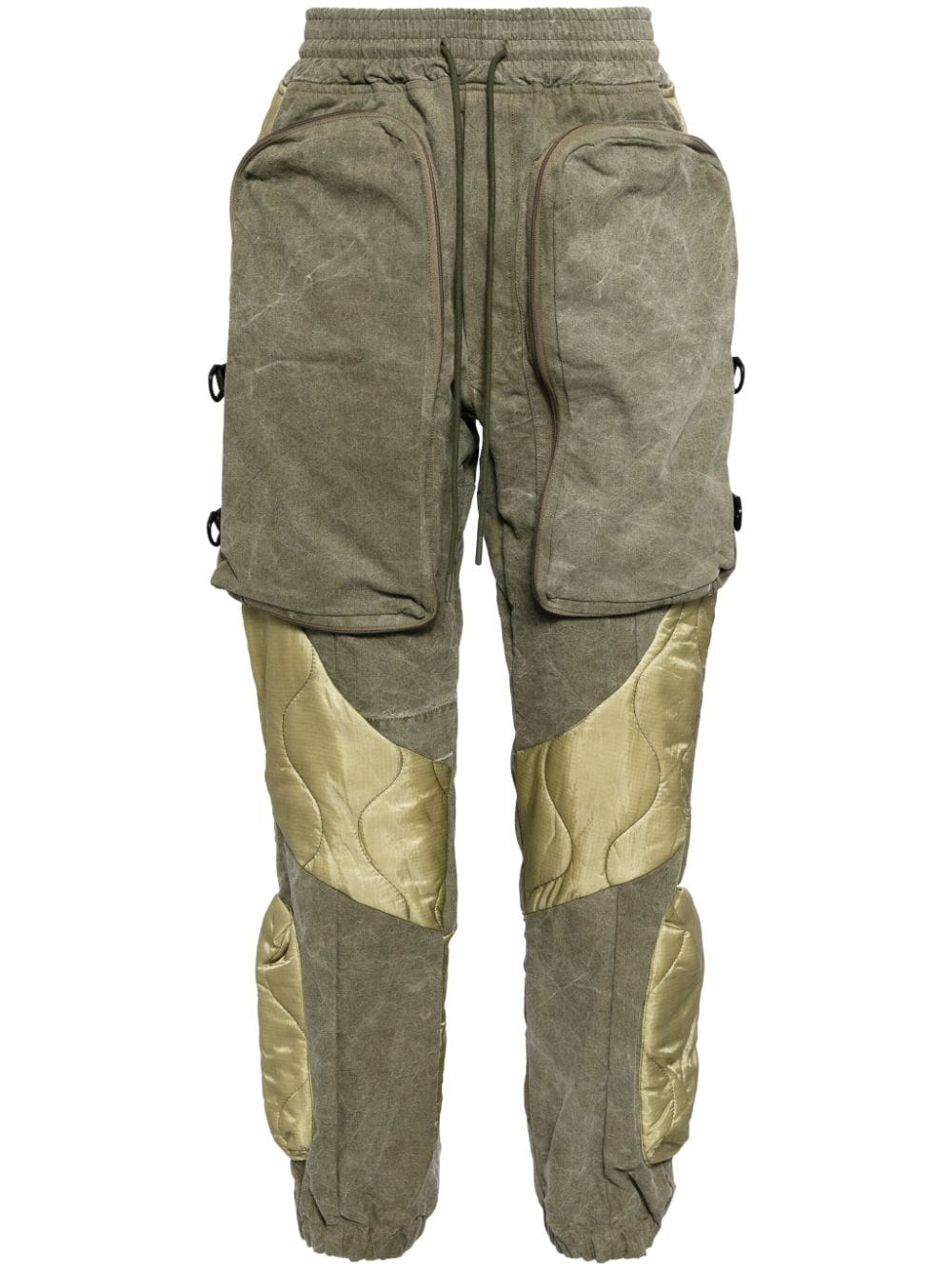 Readymade padded cargo trousers - Green von Readymade