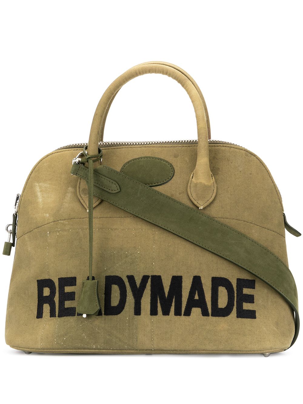 Readymade woven tote bag - Green von Readymade