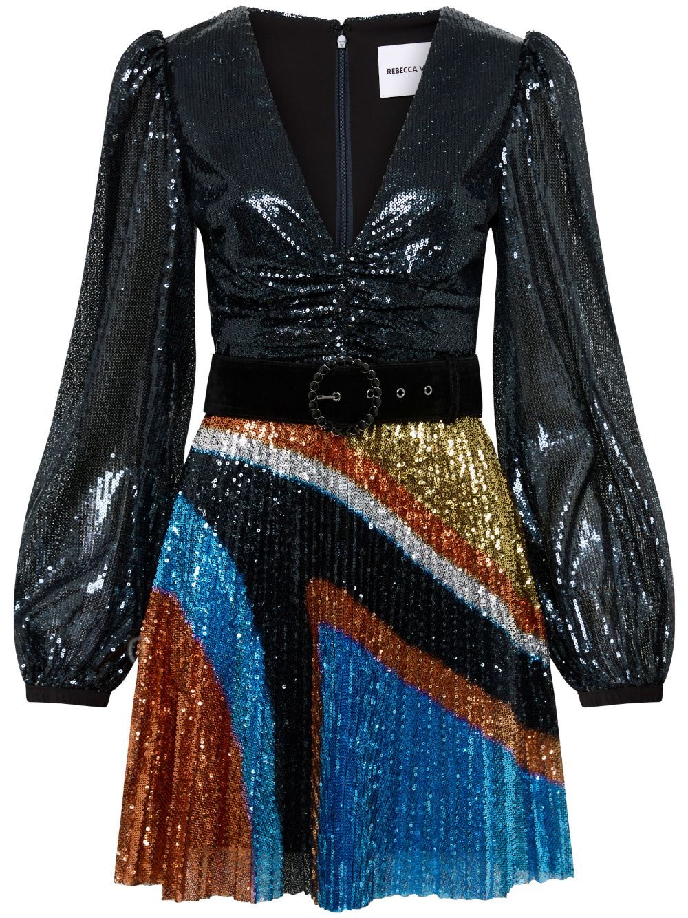 Rebecca Vallance Arizona sequin-embellished mini dress - Black von Rebecca Vallance