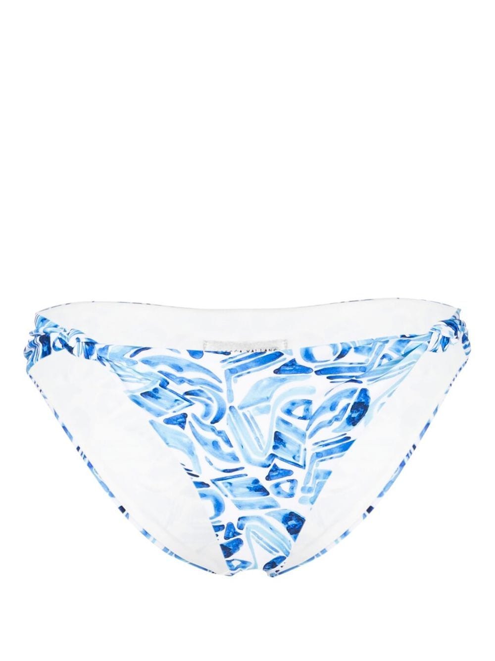 Rebecca Vallance abstract-print bikini bottoms - Blue von Rebecca Vallance
