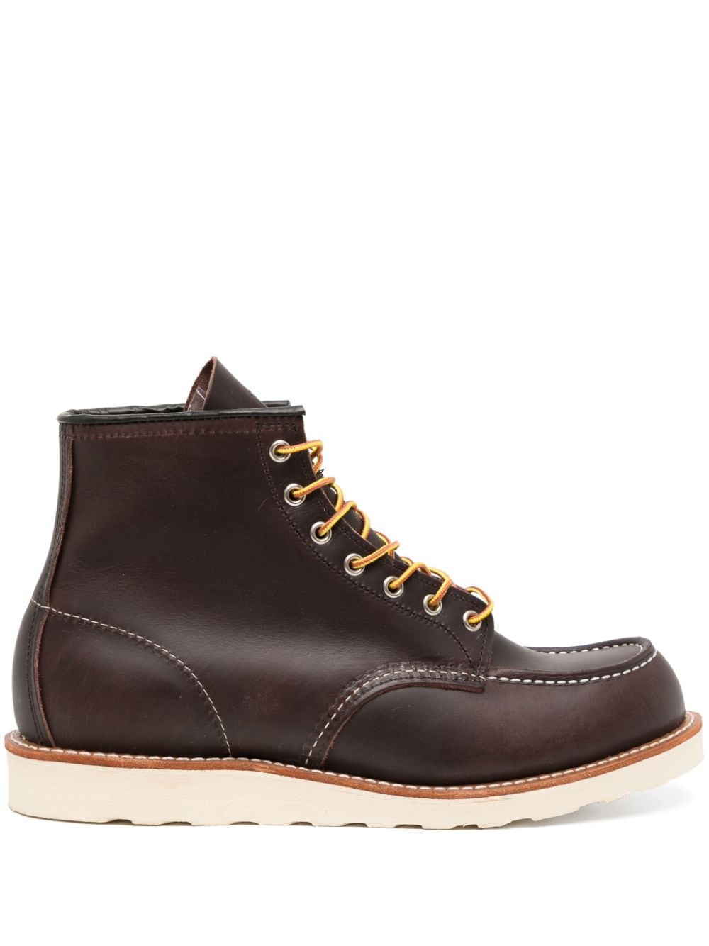 Red Wing Shoes Classic Moc leather ankle boots - Brown von Red Wing Shoes