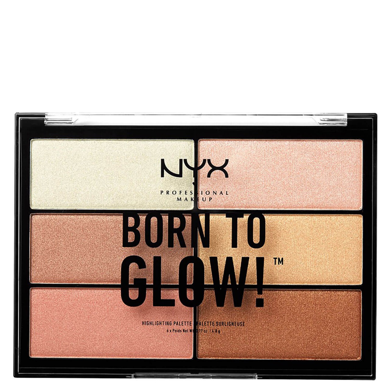 Born to Glow - Highlighter Palette von NYX Professional Makeup