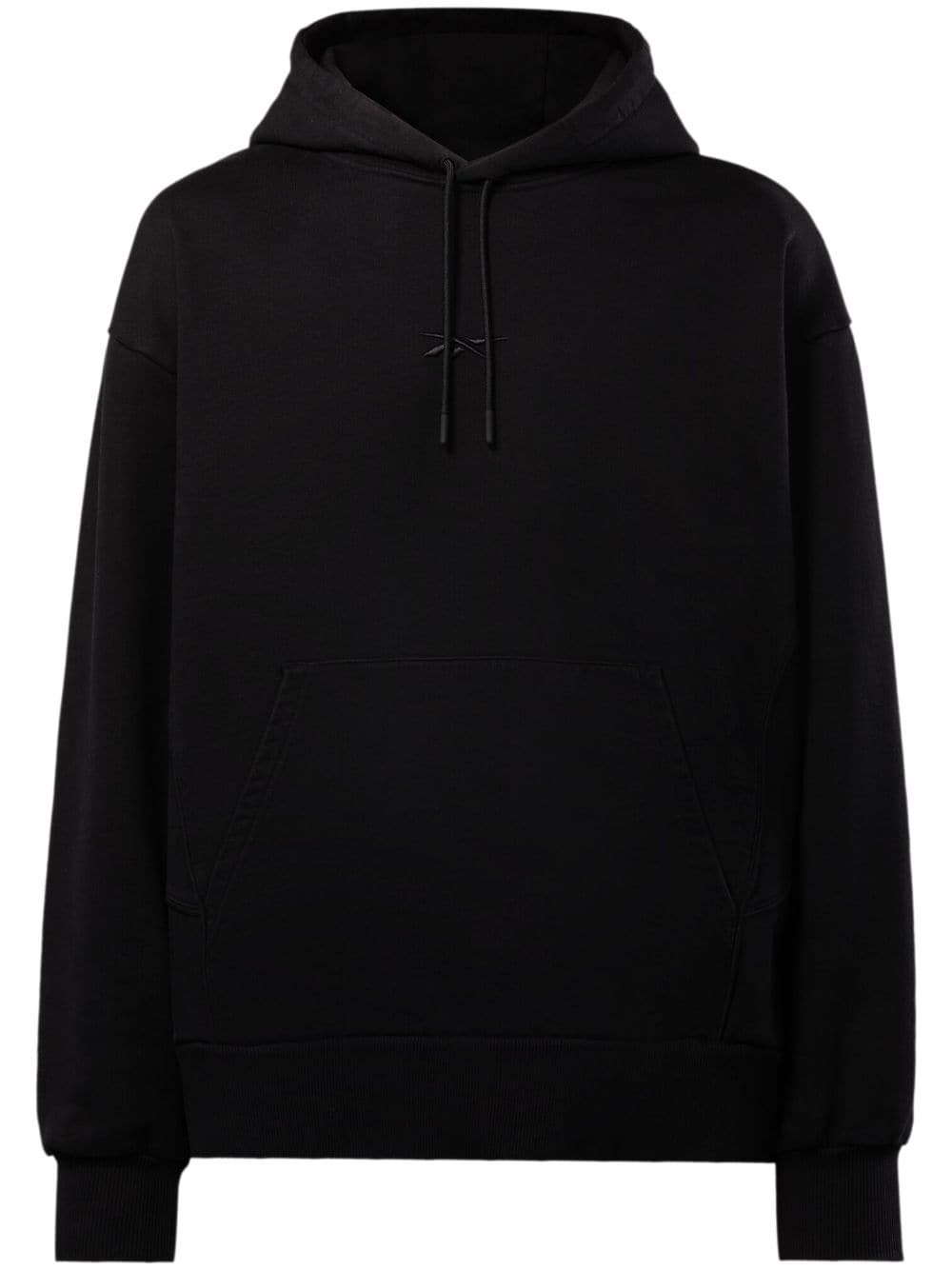 Reebok LTD piped-trim cotton hoodie - Black von Reebok LTD