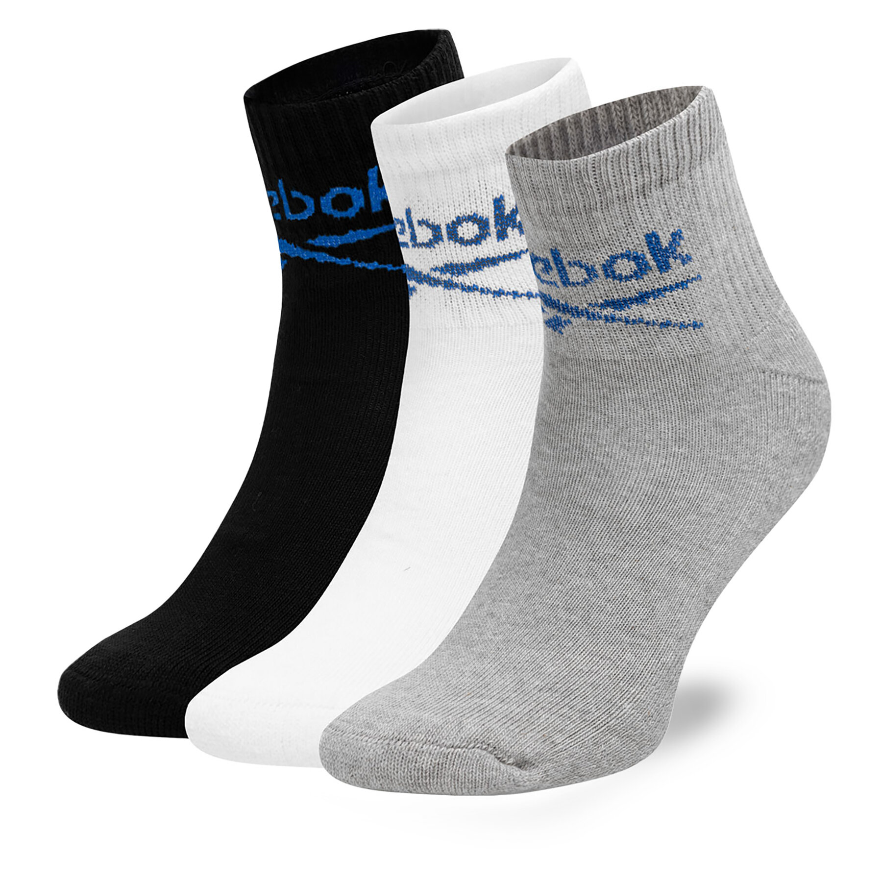 3er-Set hohe Unisex-Socken Reebok R0255-SS24 (3-pack) Bunt von Reebok