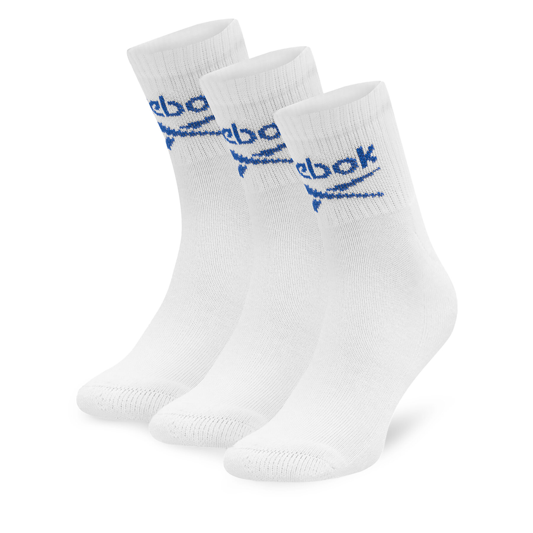 3er-Set hohe Unisex-Socken Reebok R0255-SS24 (3-pack) Weiß von Reebok