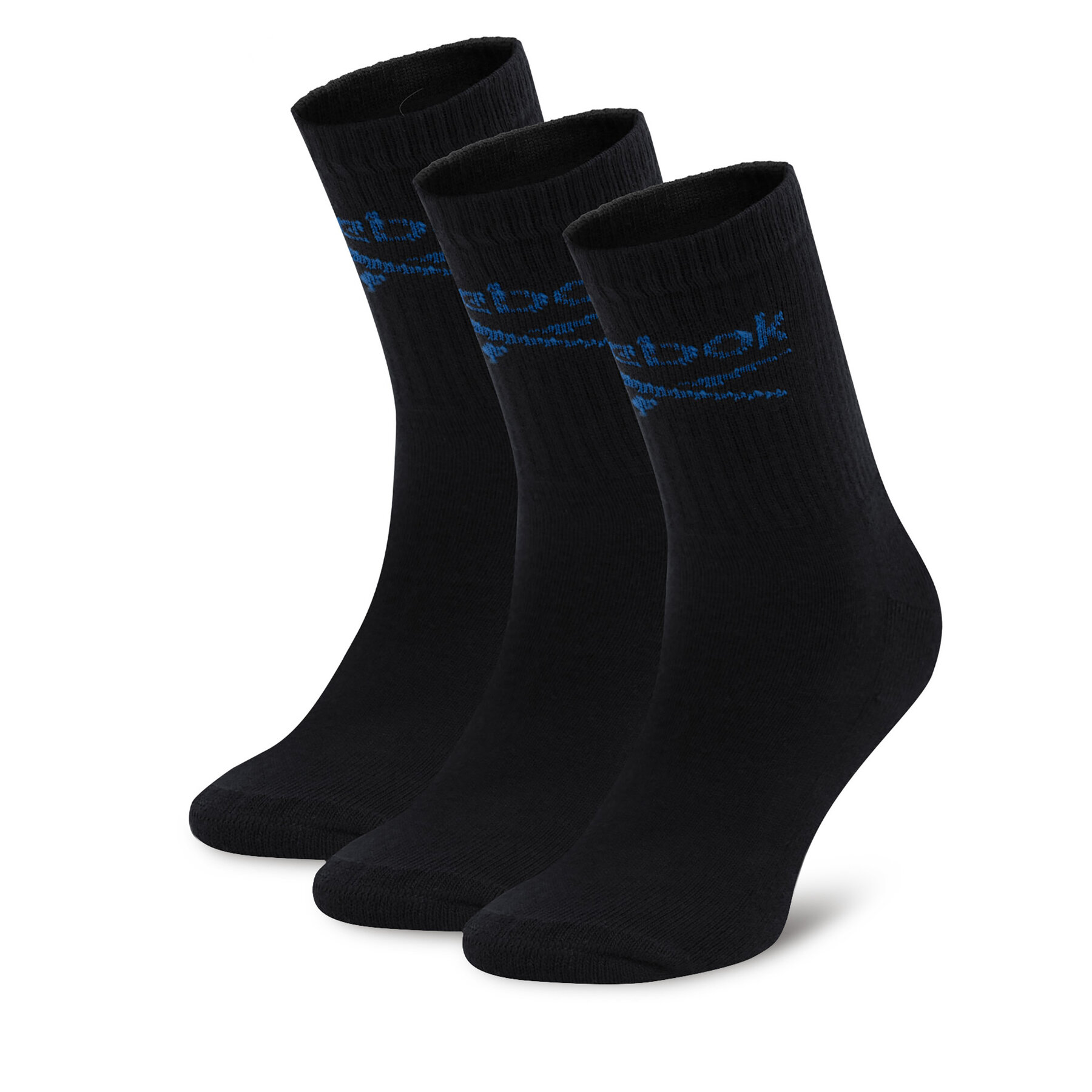 3er-Set hohe Unisex-Socken Reebok R0258-SS24 (3-pack) Schwarz von Reebok