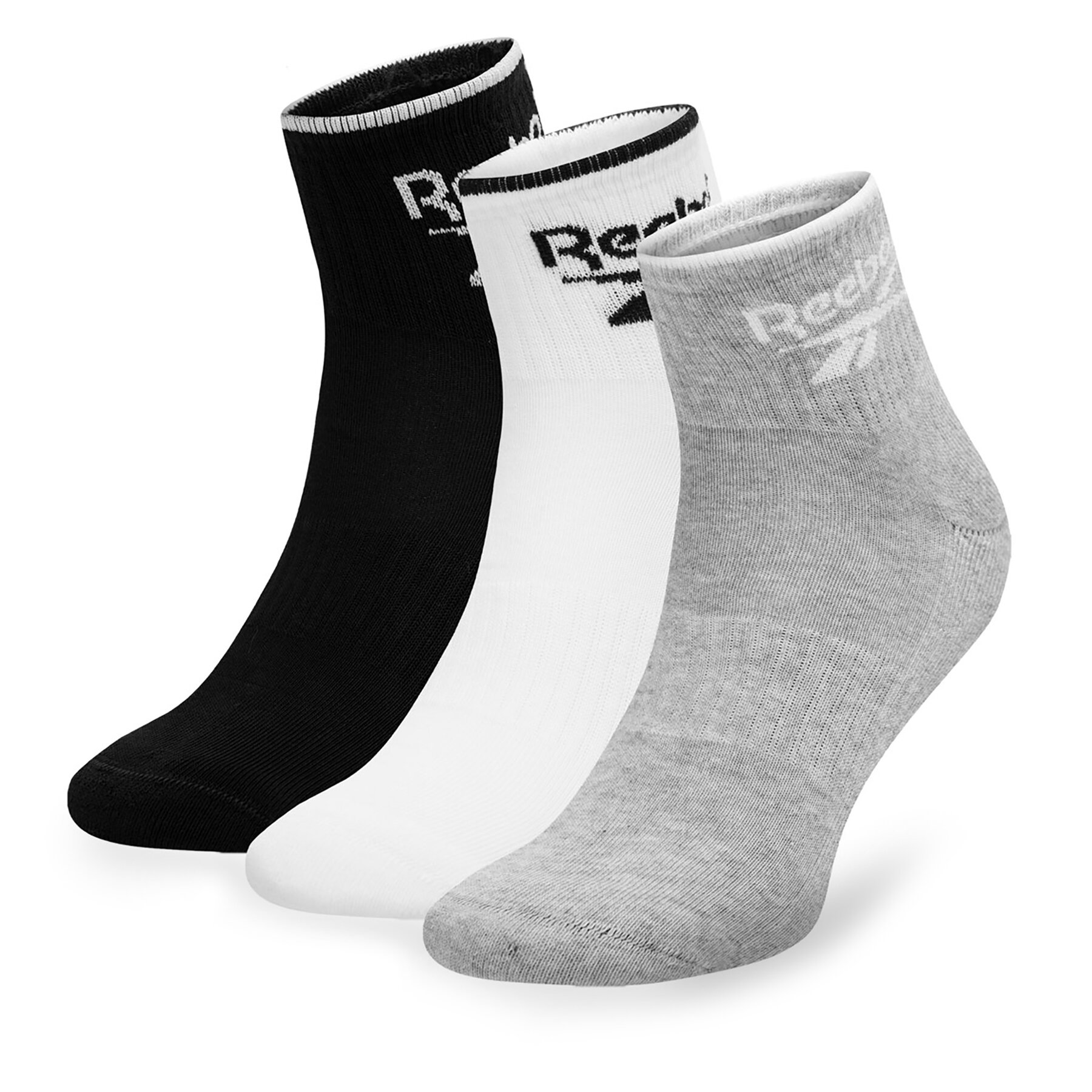 3er-Set hohe Unisex-Socken Reebok R0362-SS24 (3-pack) Bunt von Reebok