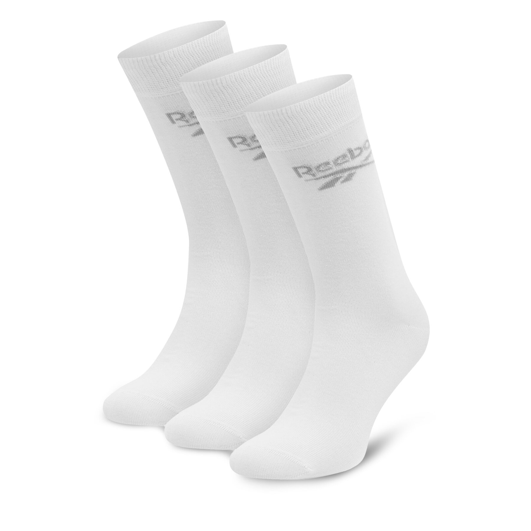 3er-Set hohe Unisex-Socken Reebok R0367-SS24 (3-pack) Weiß von Reebok