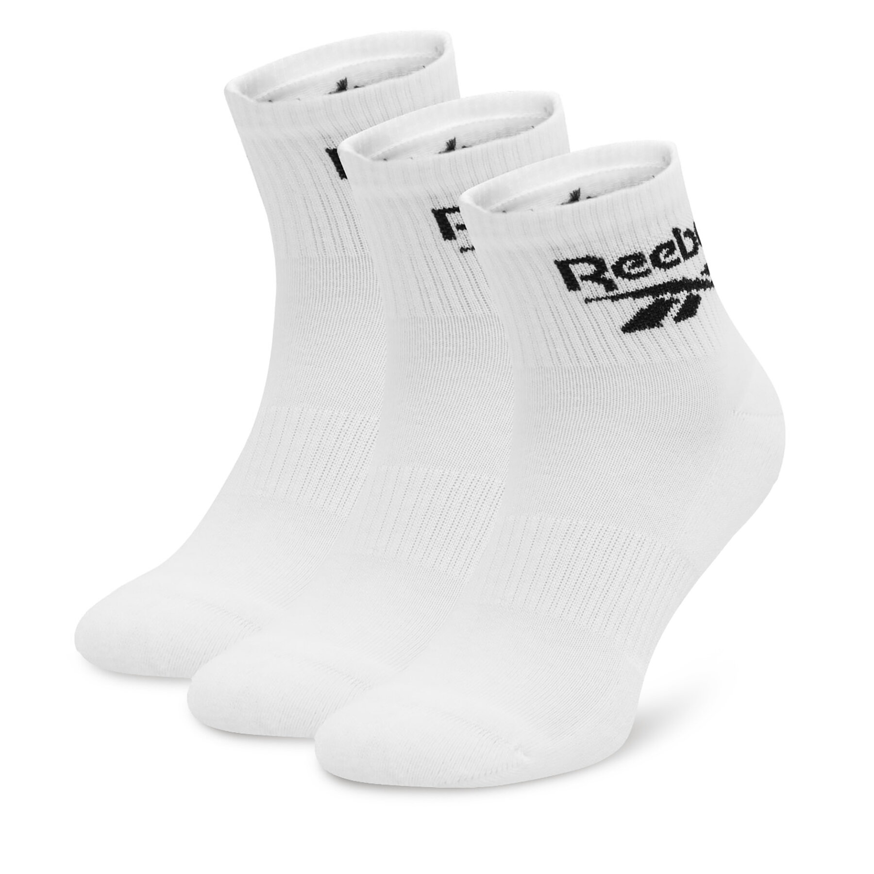 3er-Set hohe Unisex-Socken Reebok R0427-SS24 (3-pack) Weiß von Reebok