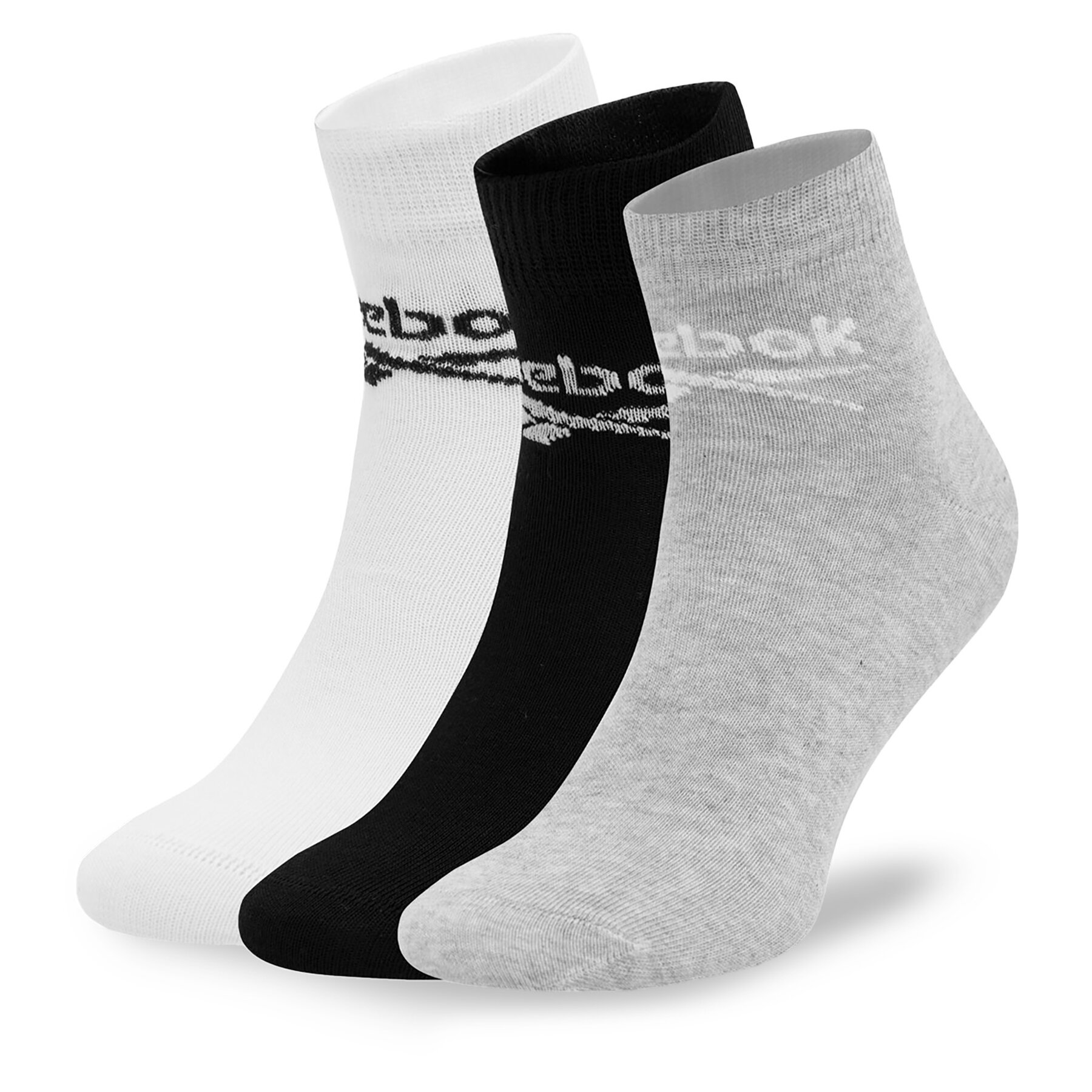 3er-Set hohe Unisex-Socken Reebok R0429-SS24 (3-pack) Bunt von Reebok
