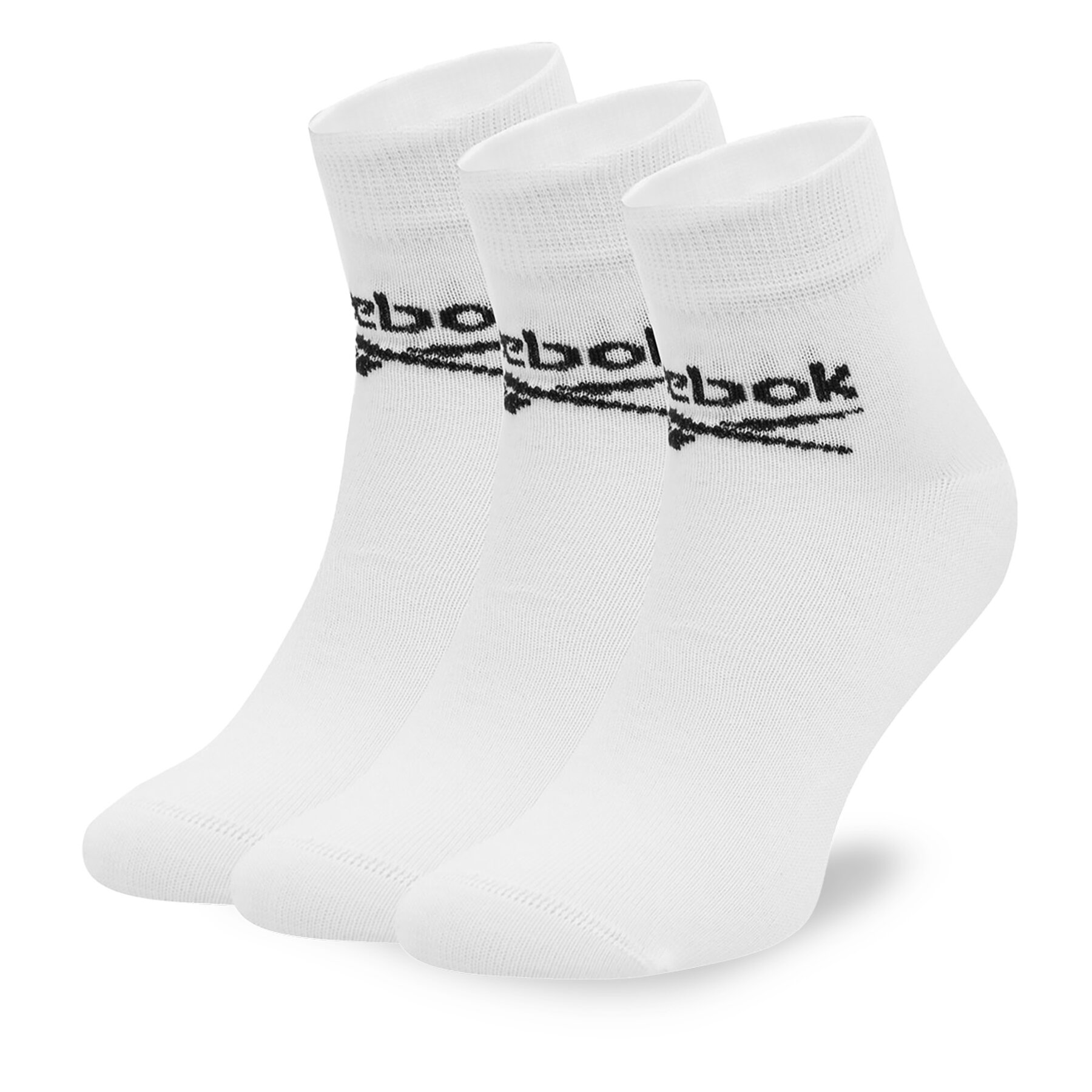 3er-Set hohe Unisex-Socken Reebok R0429-SS24 (3-pack) Weiß von Reebok