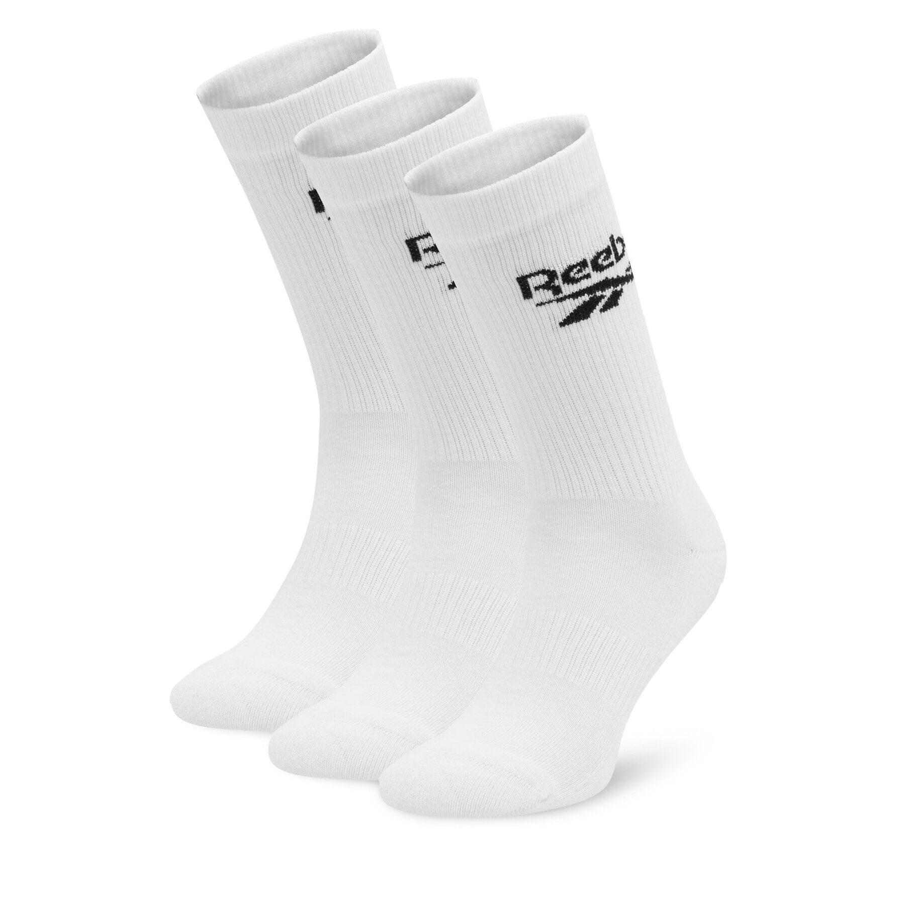 3er-Set hohe Unisex-Socken Reebok R0452-SS24 (3-pack) Weiß von Reebok