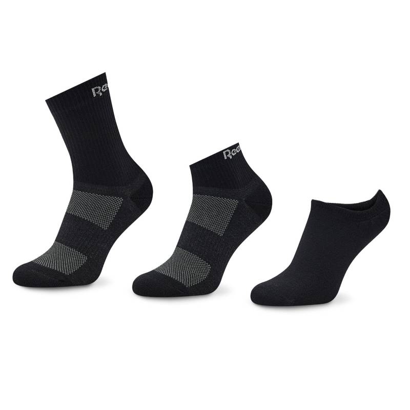 3er-Set hohe Unisex-Socken Reebok Te All Purpose GH0404 Black von Reebok