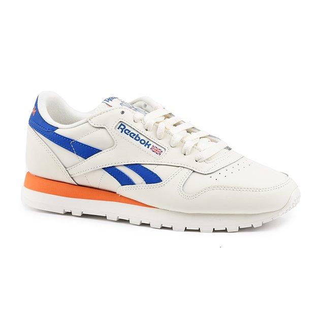 Classic Leather-10 Herren Weiss 44 von Reebok