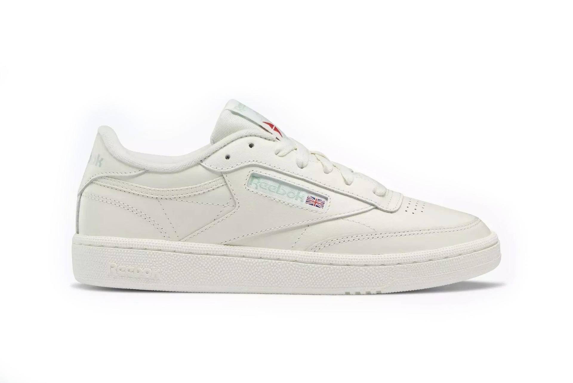 Club C 85 - Leder Sneaker Damen Weiss 40 von Reebok