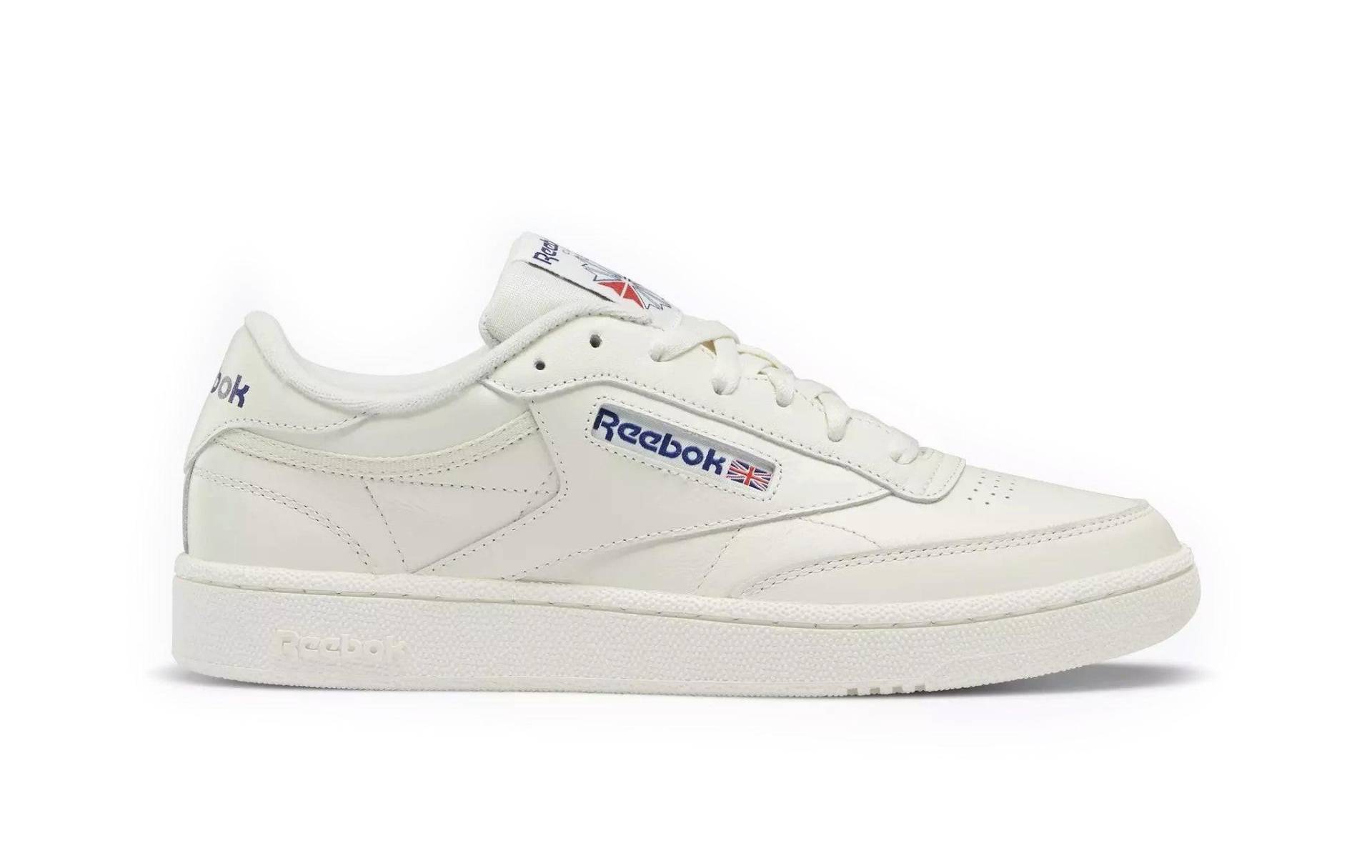 Club C 85 - Leder Sneaker Herren Offwhite 42 von Reebok