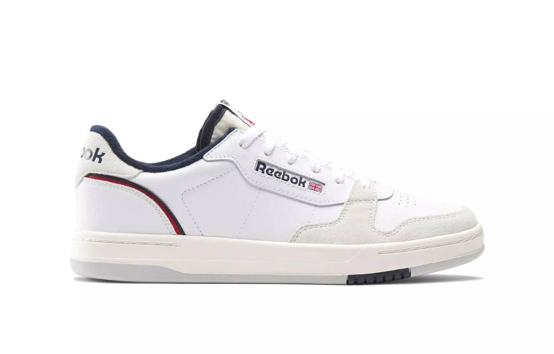 Phase Court - Leder Sneaker Herren Weiss 40 von Reebok