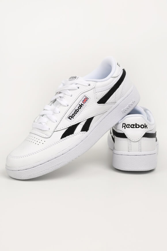 Reebok Club C Revenge Sneaker | Weiss + Schwarz | Herren  | EU40 von Reebok