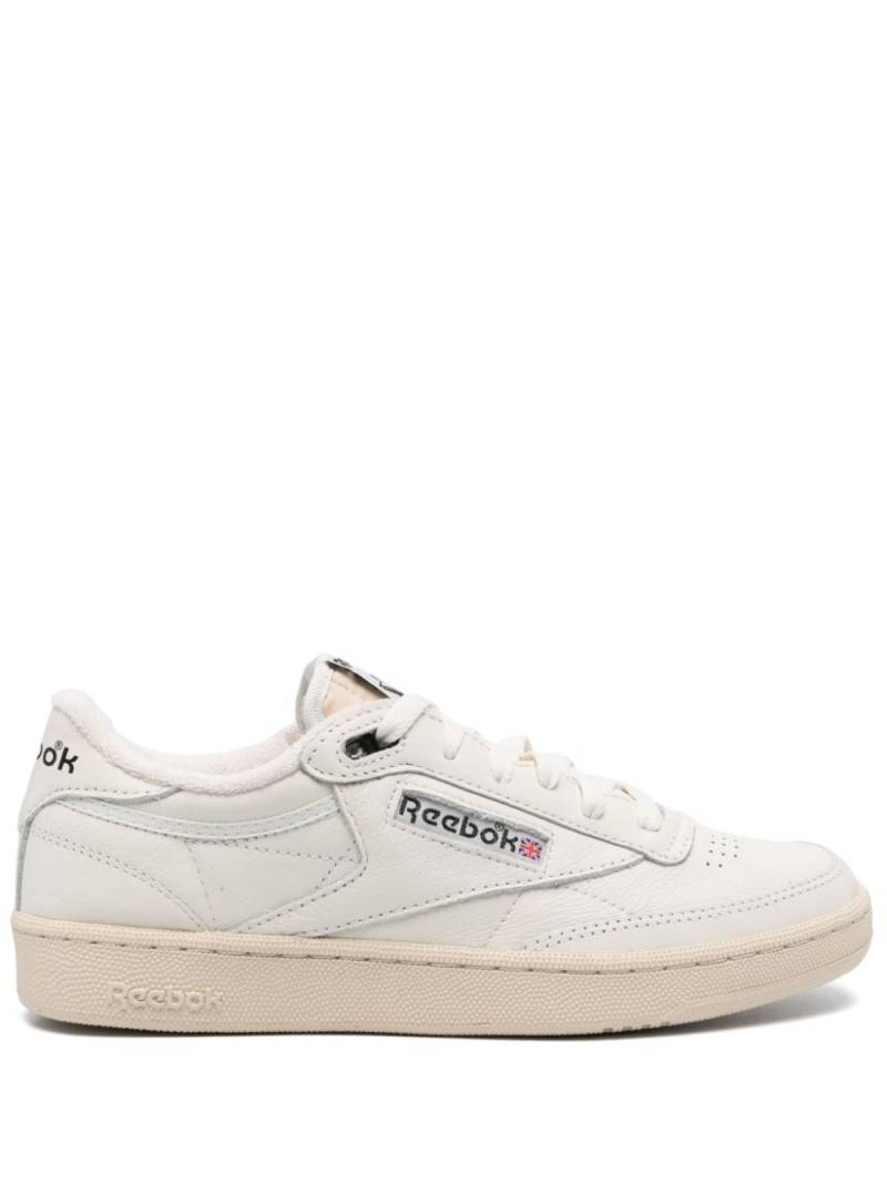 Reebok Club C lace-up leather sneakers - White von Reebok
