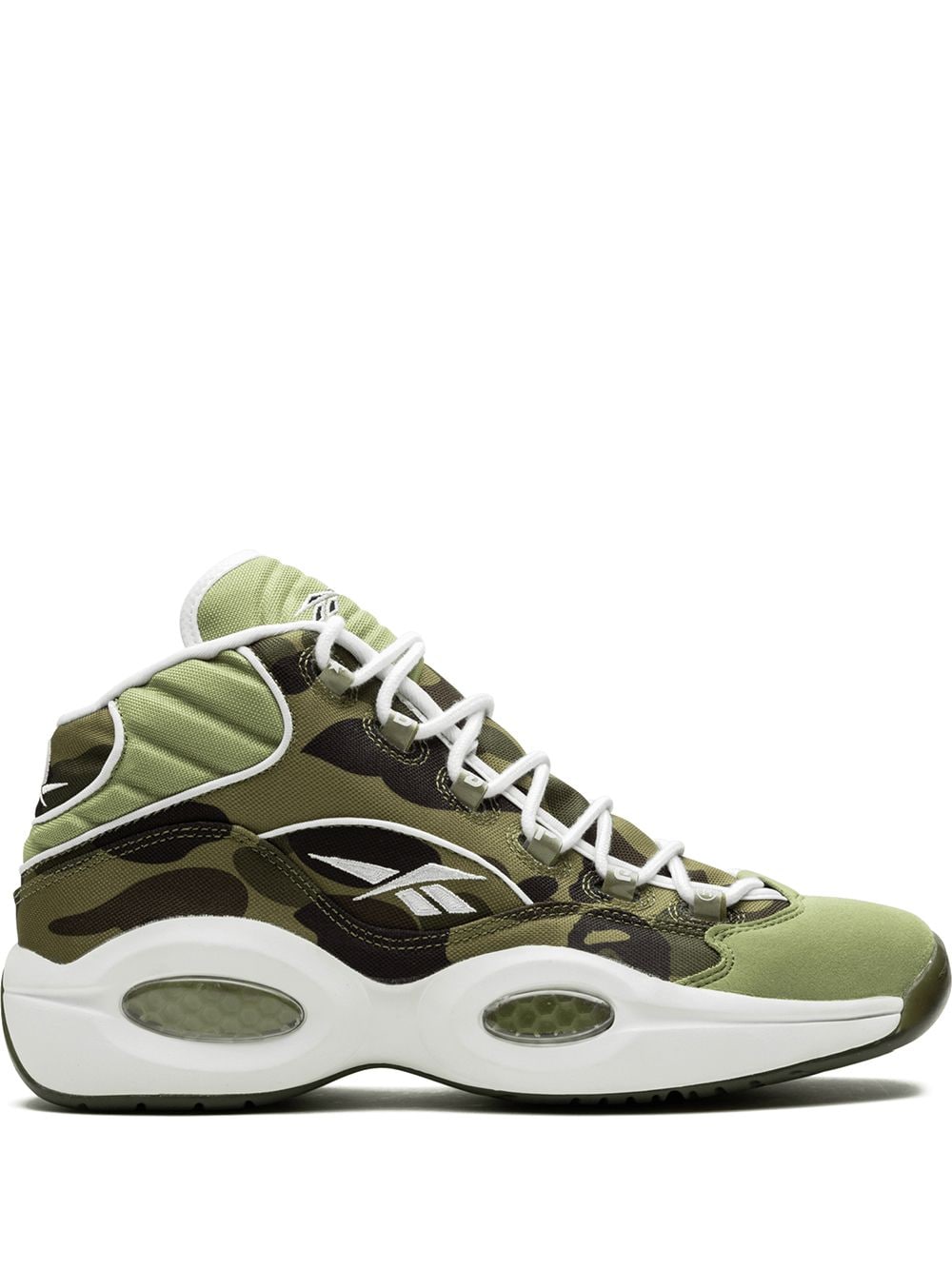 Reebok Question Mid Bape sneakers - Green von Reebok