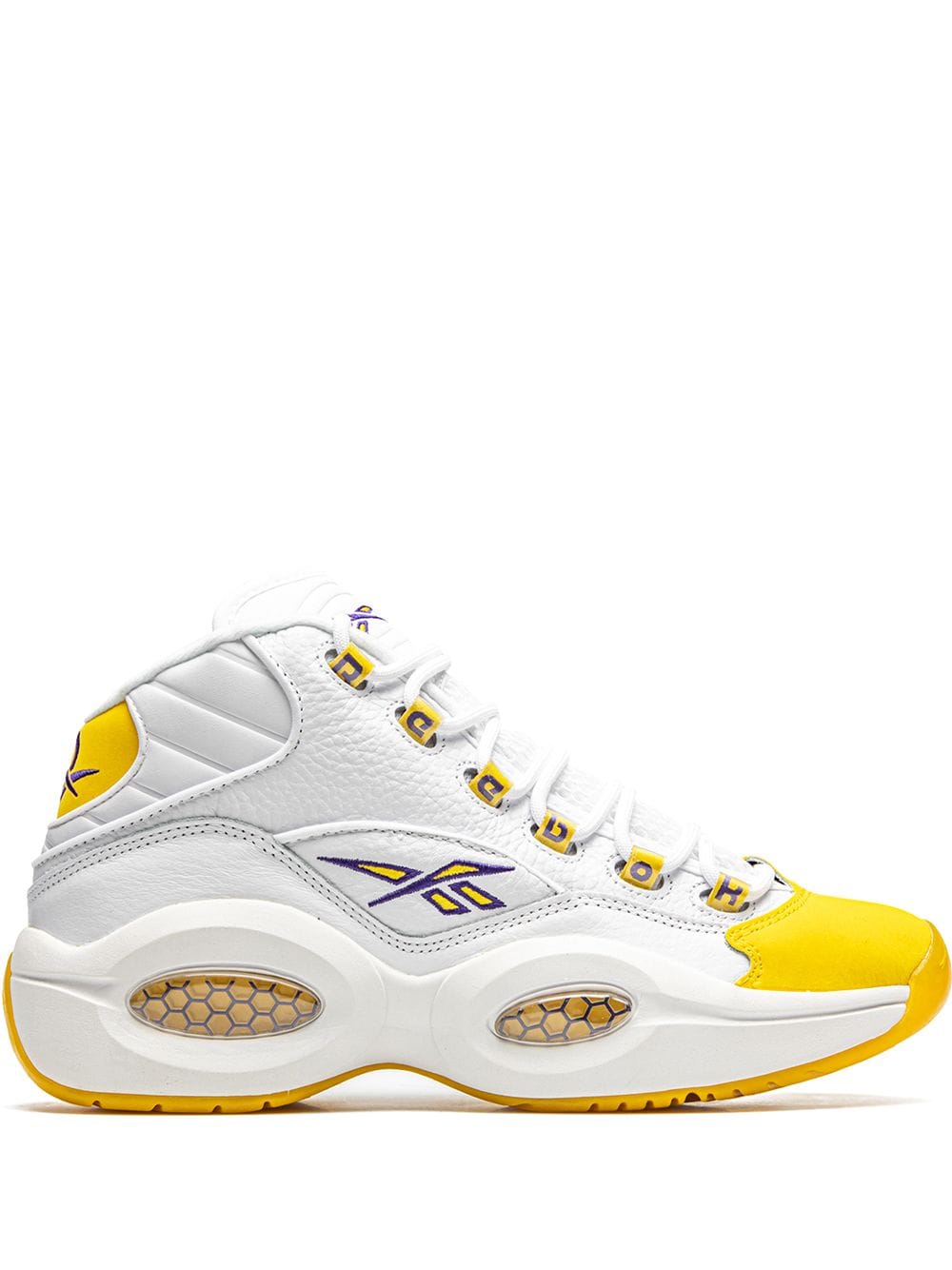 Reebok Question Mid "Yellow Toe - Kobe" sneakers - White von Reebok