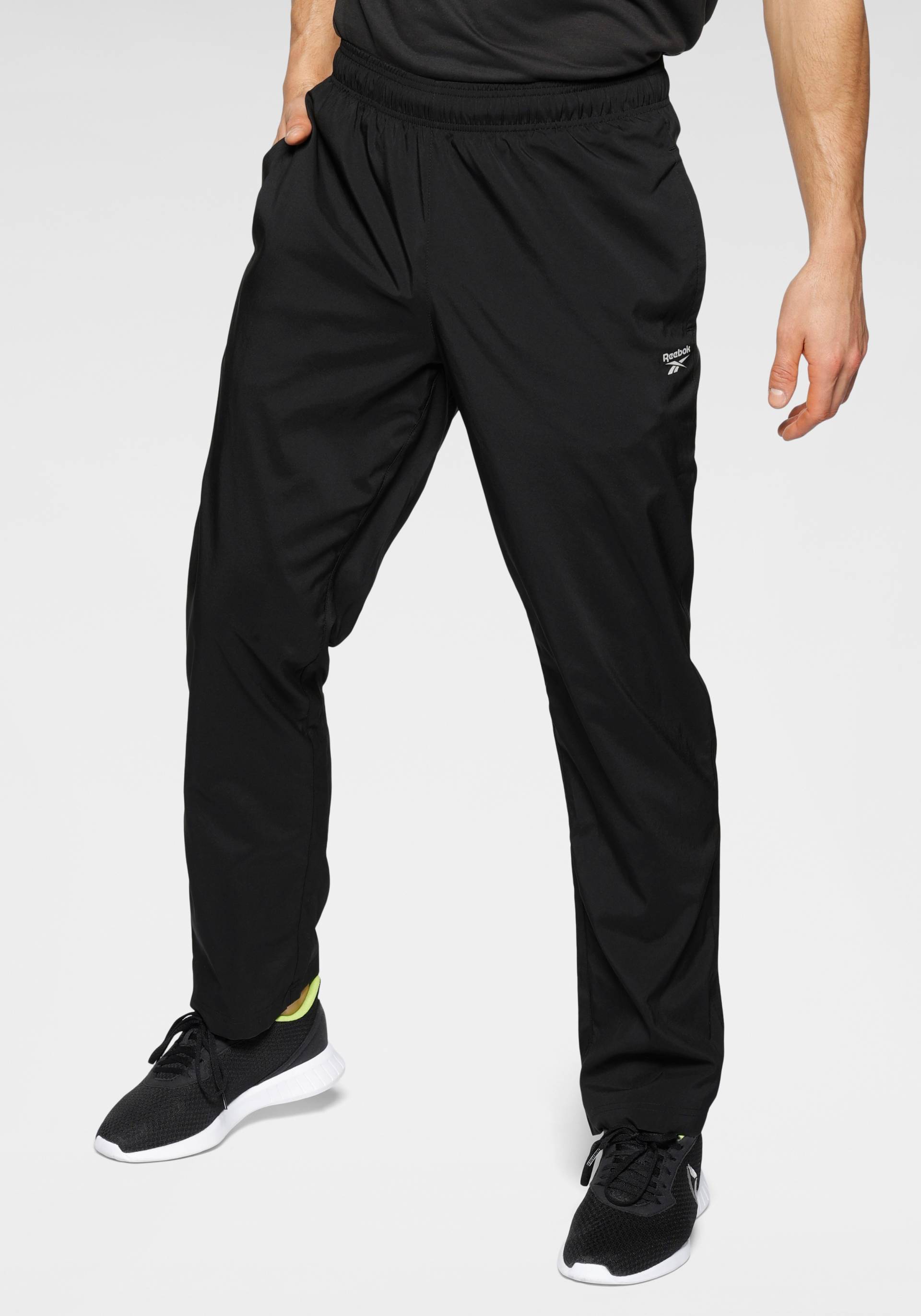 Reebok Sporthose »TRAINING ESSENTIALS WOVEN OPEN HEM PANTS« von Reebok