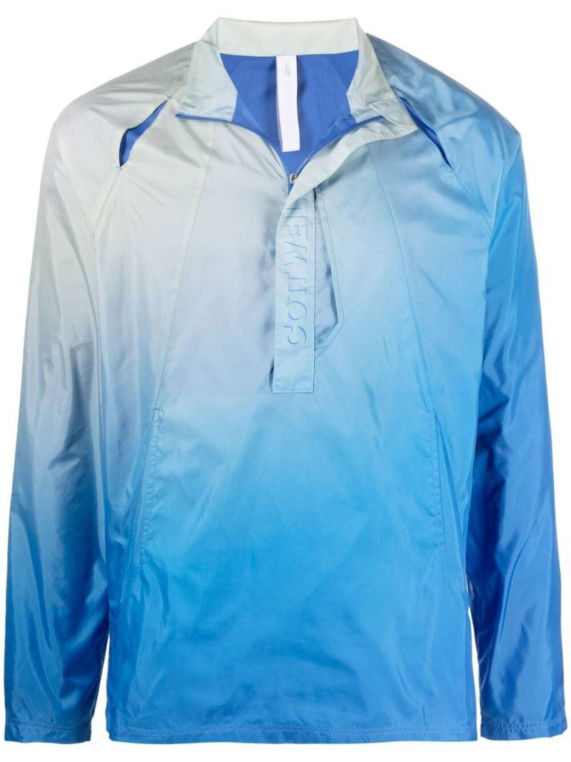 Reebok gradient-effect lightweight jacket - Blue von Reebok