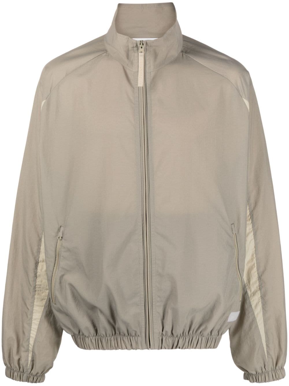 Reebok lightweight zip-up jacket - Neutrals von Reebok