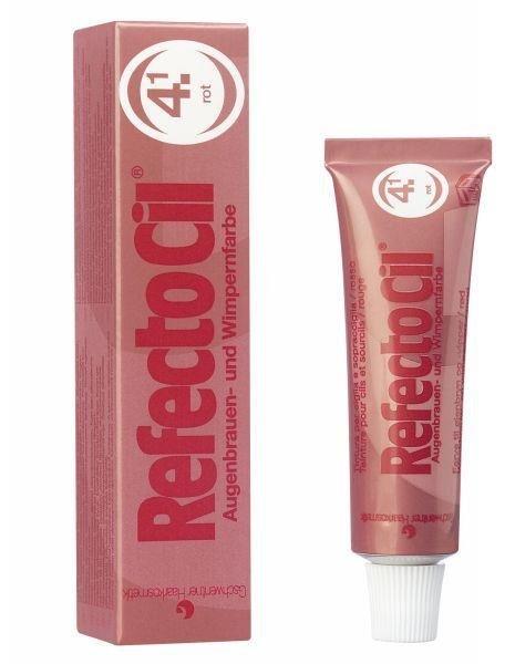 Augenbrauen- Und Wimpernfarbe (4.1 - Rot 15 Ml) Damen . - rot 1 pezzo von RefectoCil