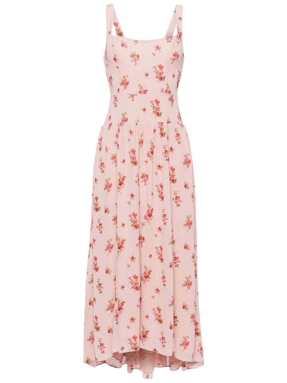 Reformation Kallie midi dress - Pink von Reformation